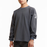 The SS26 WAFFLE POLY LS GREY available online with global shipping, and in PAM Stores Melbourne and Sydney.