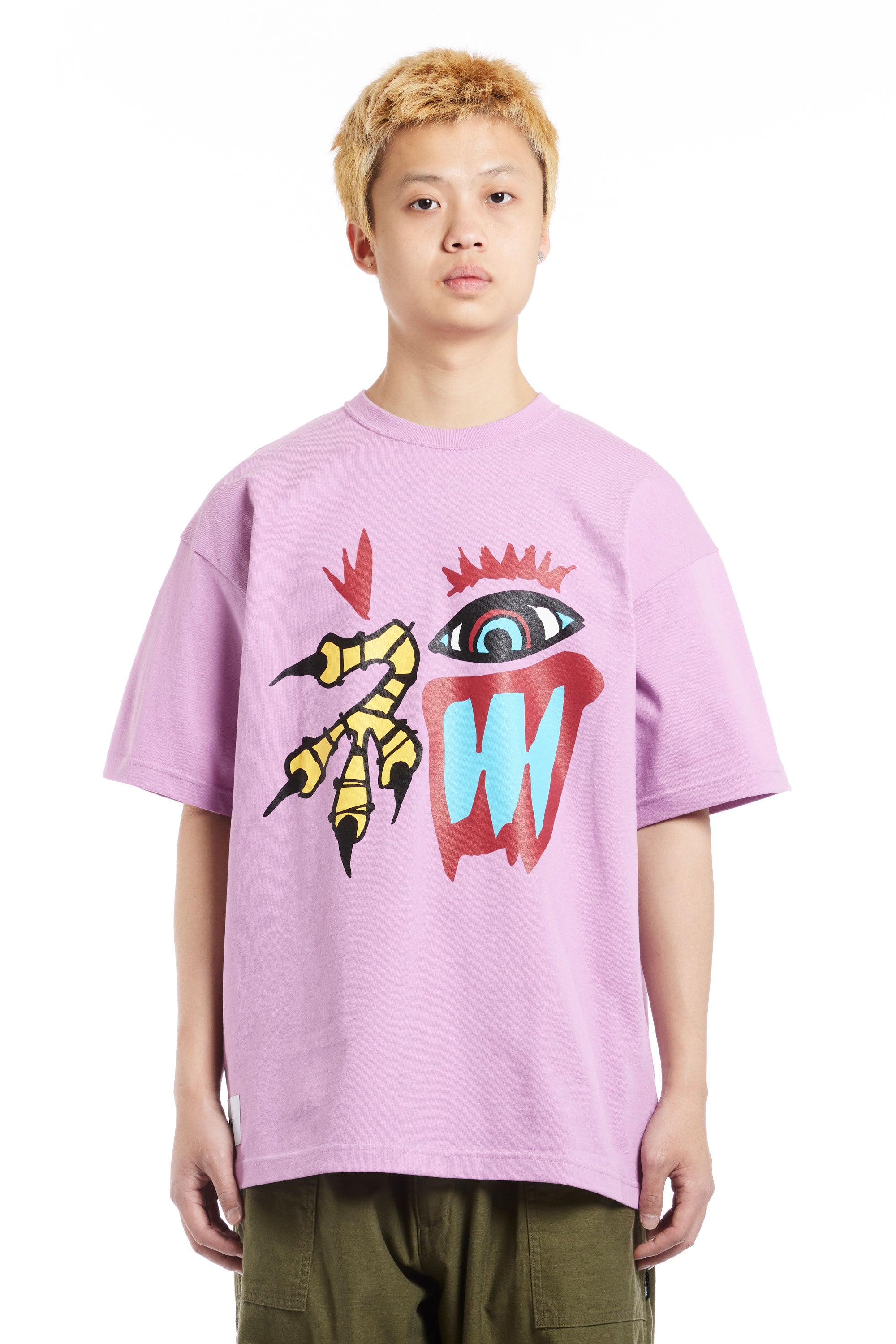 The WTAPS - OBJ 04 SS TEE SS24 PURPLE available online with global shipping, and in PAM Stores Melbourne and Sydney.