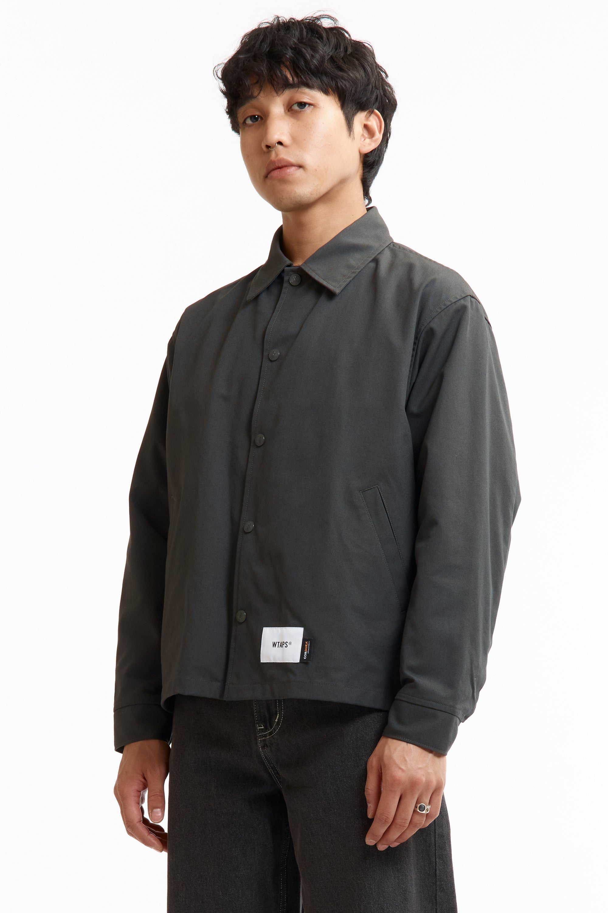 The SS26 CORDURA CHIEF JACKET CHARCOAL available online with global shipping, and in PAM Stores Melbourne and Sydney.