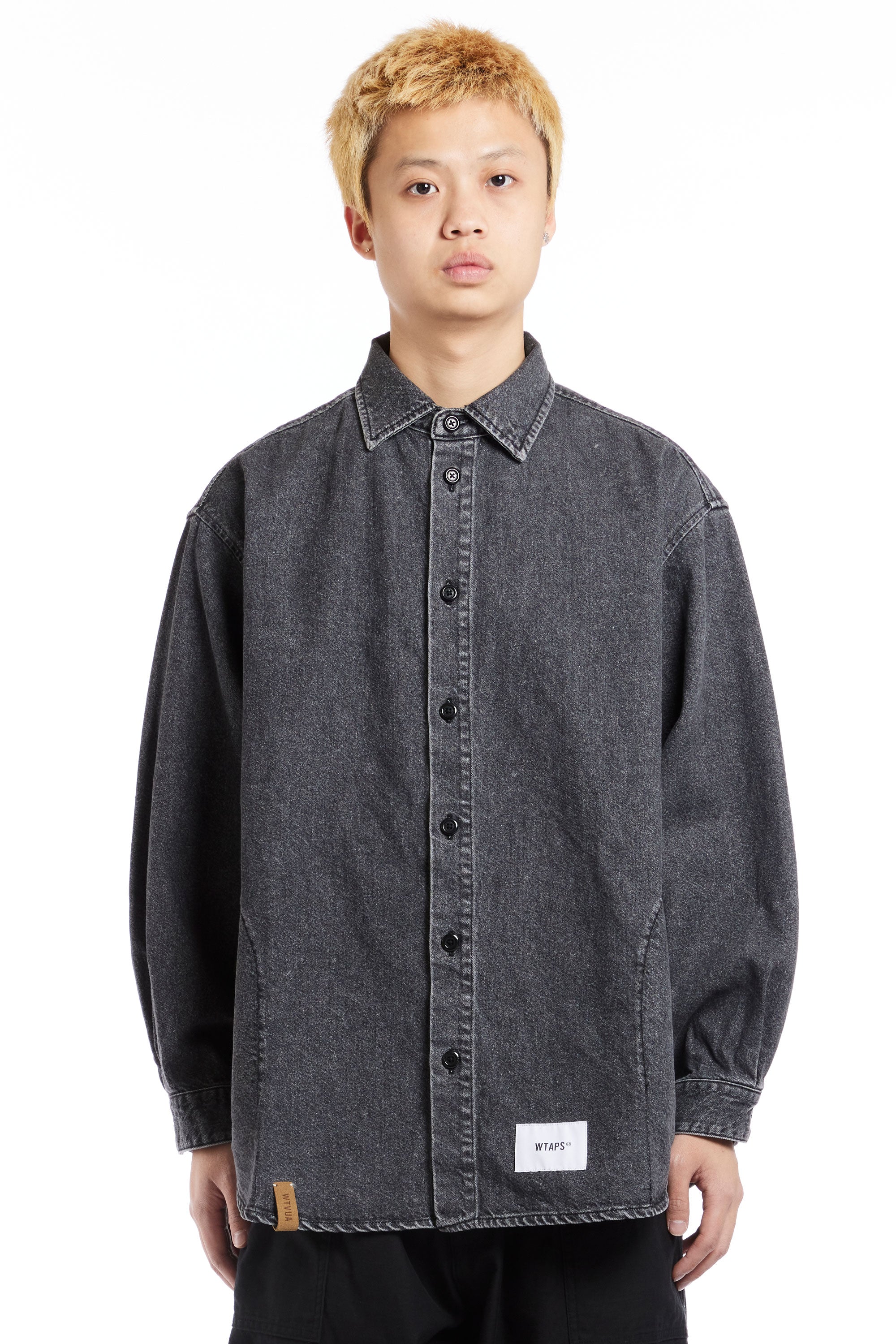 The WTAPS - OVERSIZED DENIM SHIRT 20 SS24  available online with global shipping, and in PAM Stores Melbourne and Sydney.