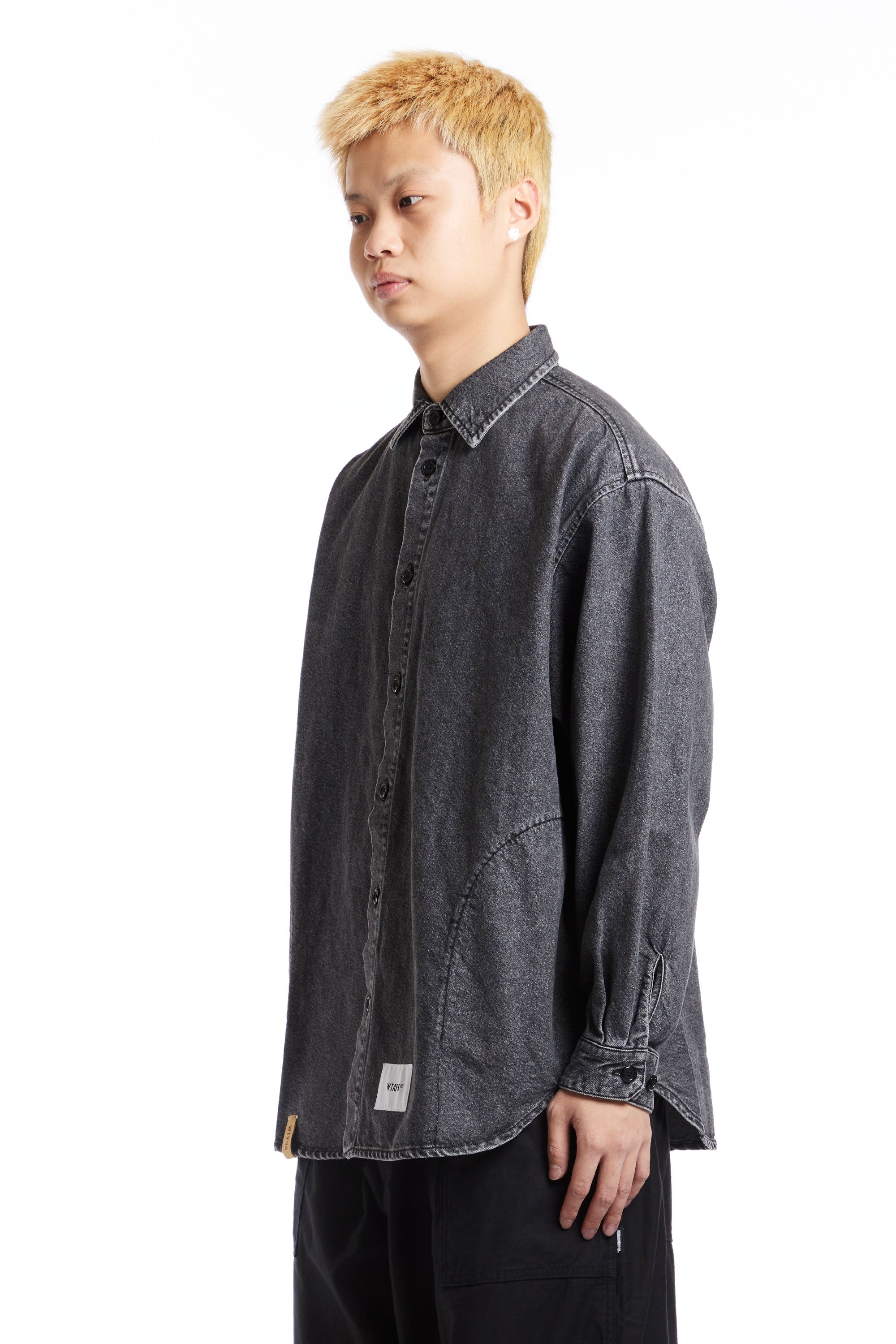 The OVERSIZED DENIM SHIRT 20 SS24  available online with global shipping, and in PAM Stores Melbourne and Sydney.