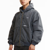 The SS26 DENIM COTTON DOOM JACKET BLACK available online with global shipping, and in PAM Stores Melbourne and Sydney.