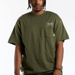 The WTAPS - SAC 02 SS CREVASSE OLIVE DRAB available online with global shipping, and in PAM Stores Melbourne and Sydney.