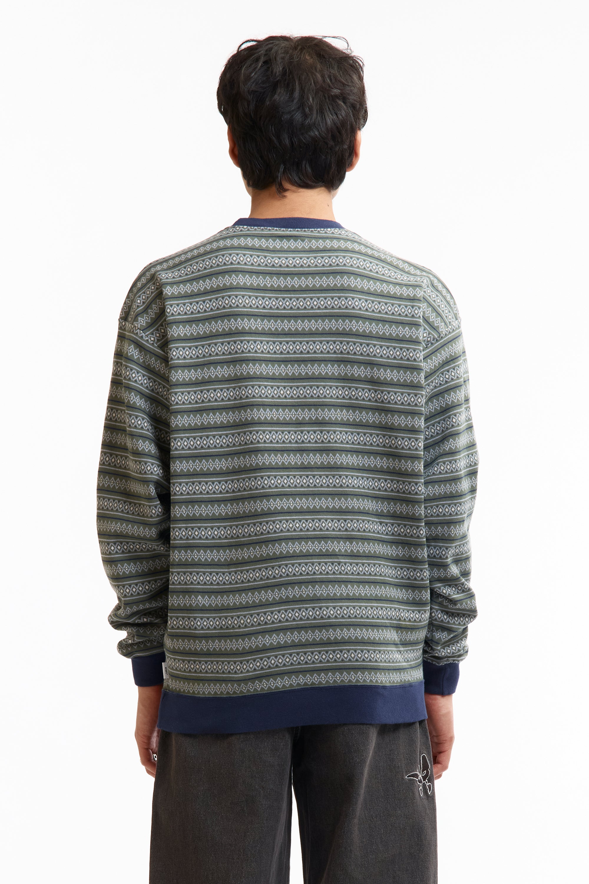 The SS26 BDY 02 LS COTTON OLIVE DRAB available online with global shipping, and in PAM Stores Melbourne and Sydney.