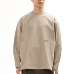 The LIM LS CREWNECK TEE GREIGE available online with global shipping, and in PAM Stores Melbourne and Sydney.