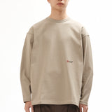 The LIM LS CREWNECK TEE GREIGE available online with global shipping, and in PAM Stores Melbourne and Sydney.