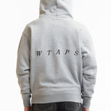 The SS26 THROWDY ZIP HOODY ASH GREY available online with global shipping, and in PAM Stores Melbourne and Sydney.
