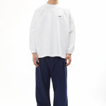 The IDENTITY LS COTTON TEE WHITE available online with global shipping, and in PAM Stores Melbourne and Sydney.