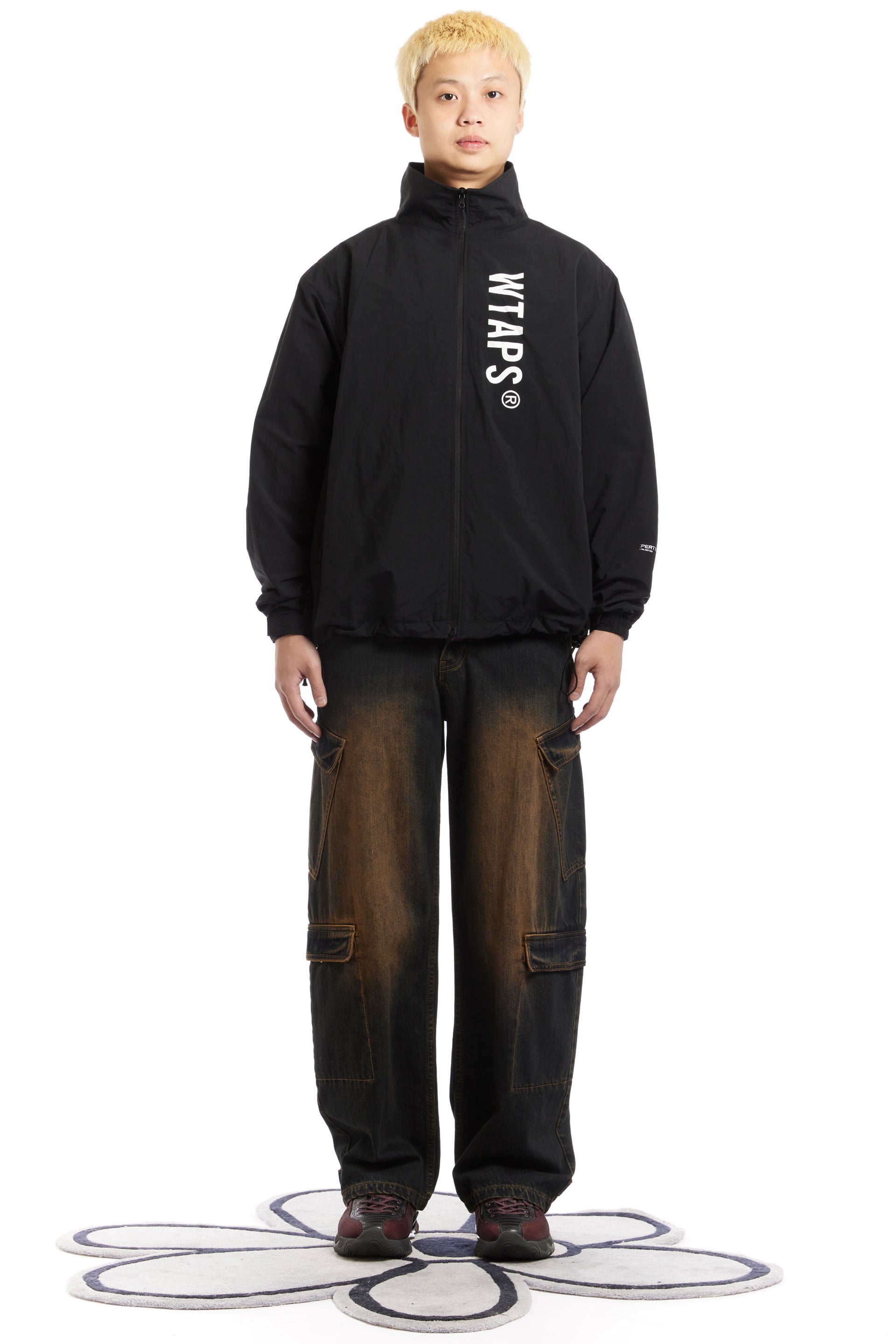 24AW WTAPS NYLON. TUSSAH. PERTEX Mサイズ（M black 24AW WTAPS TRACK 