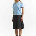 The PINSTRIPED A RUSSELL SHORTS available online with global shipping, and in PAM Stores Melbourne and Sydney.