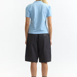 The PINSTRIPED A RUSSELL SHORTS available online with global shipping, and in PAM Stores Melbourne and Sydney.