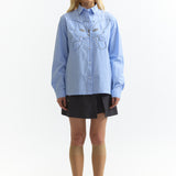 The ALIEN KISS GINGHAM SHIRT available online with global shipping, and in PAM Stores Melbourne and Sydney.