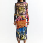 The PHOTO MESH TOP - JOSHUA GORDON available online with global shipping, and in PAM Stores Melbourne and Sydney.