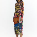 The PHOTO MESH TOP - JOSHUA GORDON available online with global shipping, and in PAM Stores Melbourne and Sydney.