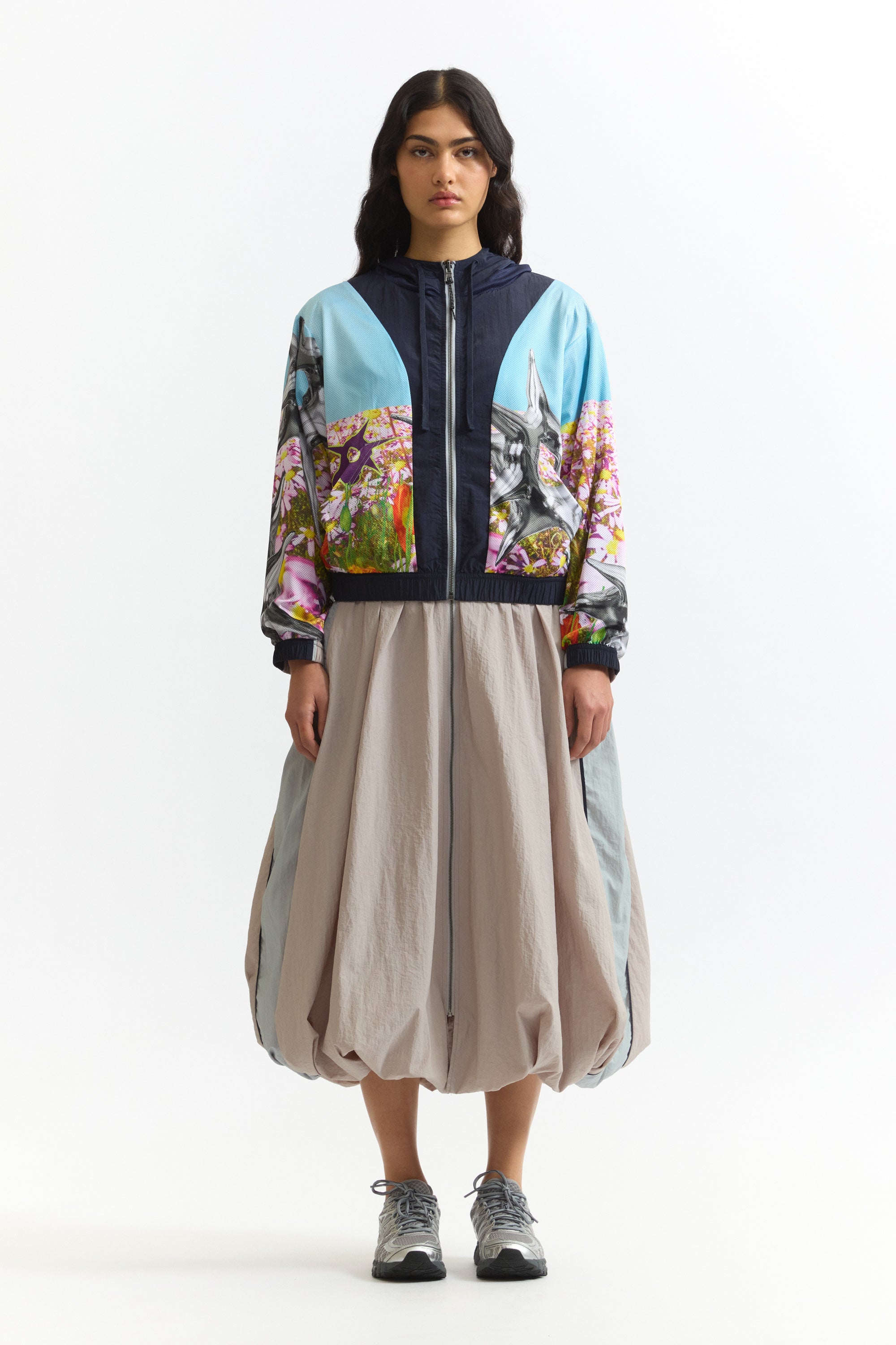 The ANGELS TRUMPET MAXI SKIRT available online with global shipping, and in PAM Stores Melbourne and Sydney.