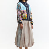 The DOUBLE DEALING ZIP THROUGH JACKET available online with global shipping, and in PAM Stores Melbourne and Sydney.