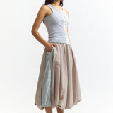 The SMOKE AND MIRRORS SPLIT RACER TANK available online with global shipping, and in PAM Stores Melbourne and Sydney.