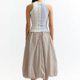 The SMOKE AND MIRRORS SPLIT RACER TANK available online with global shipping, and in PAM Stores Melbourne and Sydney.