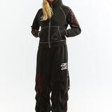 The CELESTIAL EQUATOR HOODED ZIP THRU SWEAT available online with global shipping, and in PAM Stores Melbourne and Sydney.