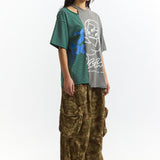 The SPLIT SS TEE FROM AFAR available online with global shipping, and in PAM Stores Melbourne and Sydney.