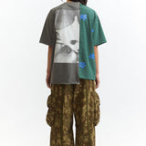 The SPLIT SS TEE FROM AFAR available online with global shipping, and in PAM Stores Melbourne and Sydney.