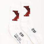 The GHOST WHITE XFORMANCE SOCKS available online with global shipping, and in PAM Stores Melbourne and Sydney.