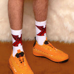 The GHOST WHITE XFORMANCE SOCKS available online with global shipping, and in PAM Stores Melbourne and Sydney.