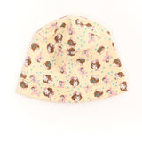 The GIRL BABY YELLOW BEANIE available online with global shipping, and in PAM Stores Melbourne and Sydney.