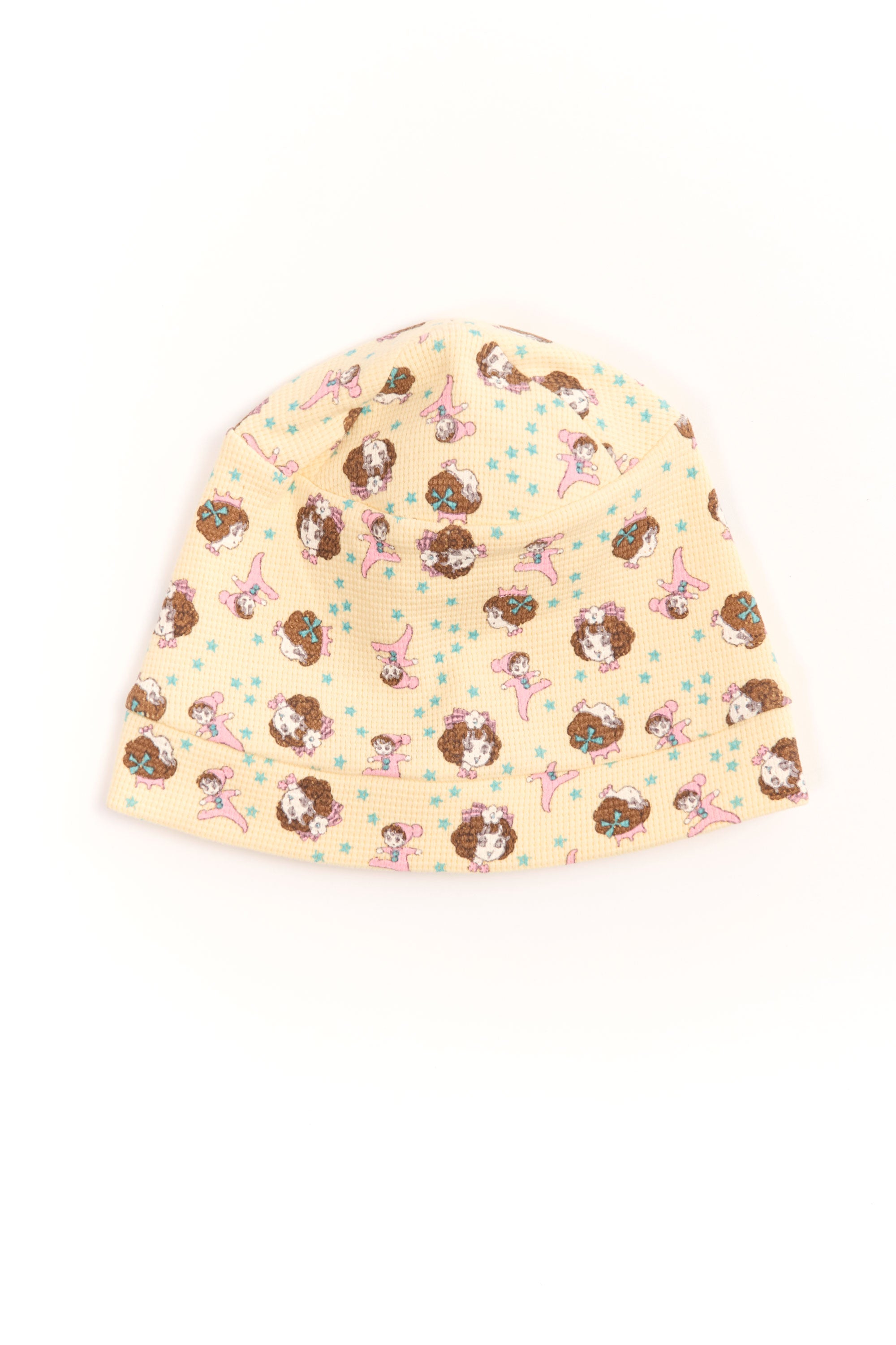 The GIRL BABY YELLOW BEANIE available online with global shipping, and in PAM Stores Melbourne and Sydney.