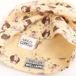 The GIRL BABY YELLOW BEANIE available online with global shipping, and in PAM Stores Melbourne and Sydney.