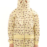 The GIRL BABY YELLOW BUTTERFLY HOODIE available online with global shipping, and in PAM Stores Melbourne and Sydney.