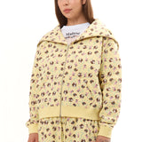 The GIRL BABY YELLOW BUTTERFLY HOODIE available online with global shipping, and in PAM Stores Melbourne and Sydney.