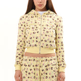 The GIRL BABY YELLOW SHRUNK BABY HOODIE available online with global shipping, and in PAM Stores Melbourne and Sydney.