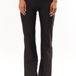 The Floral Print Yoga Pant Dark Purple Black available online with global shipping, and in PAM Stores Melbourne and Sydney.