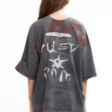 The YU SU Oversized Tee available online with global shipping, and in PAM Stores Melbourne and Sydney.