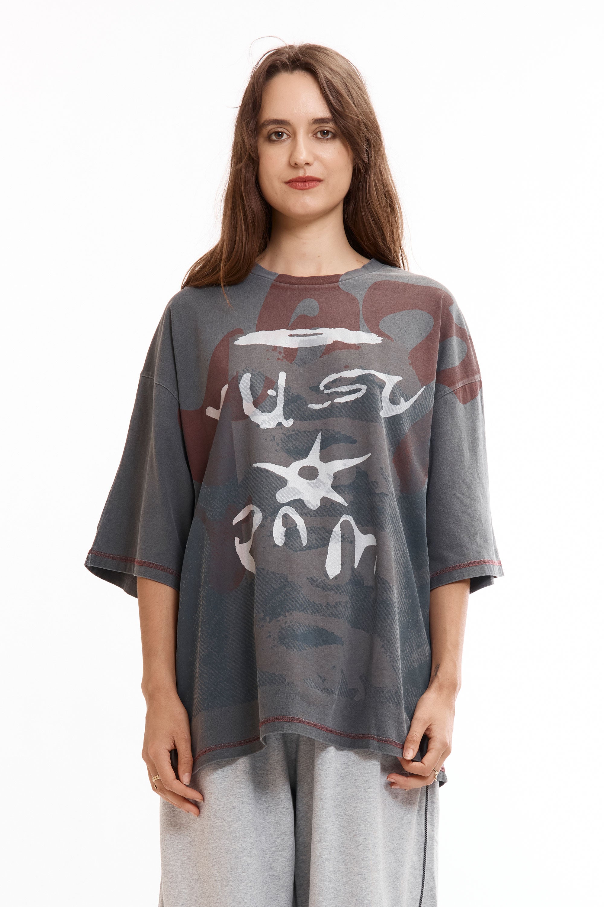 The YU SU Oversized Tee available online with global shipping, and in PAM Stores Melbourne and Sydney.