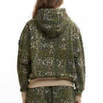 The ZIP HOODIE LEOPARD available online with global shipping, and in PAM Stores Melbourne and Sydney.