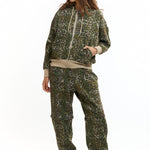 The ZIP HOODIE LEOPARD available online with global shipping, and in PAM Stores Melbourne and Sydney.