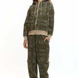 The ZIP HOODIE LEOPARD available online with global shipping, and in PAM Stores Melbourne and Sydney.