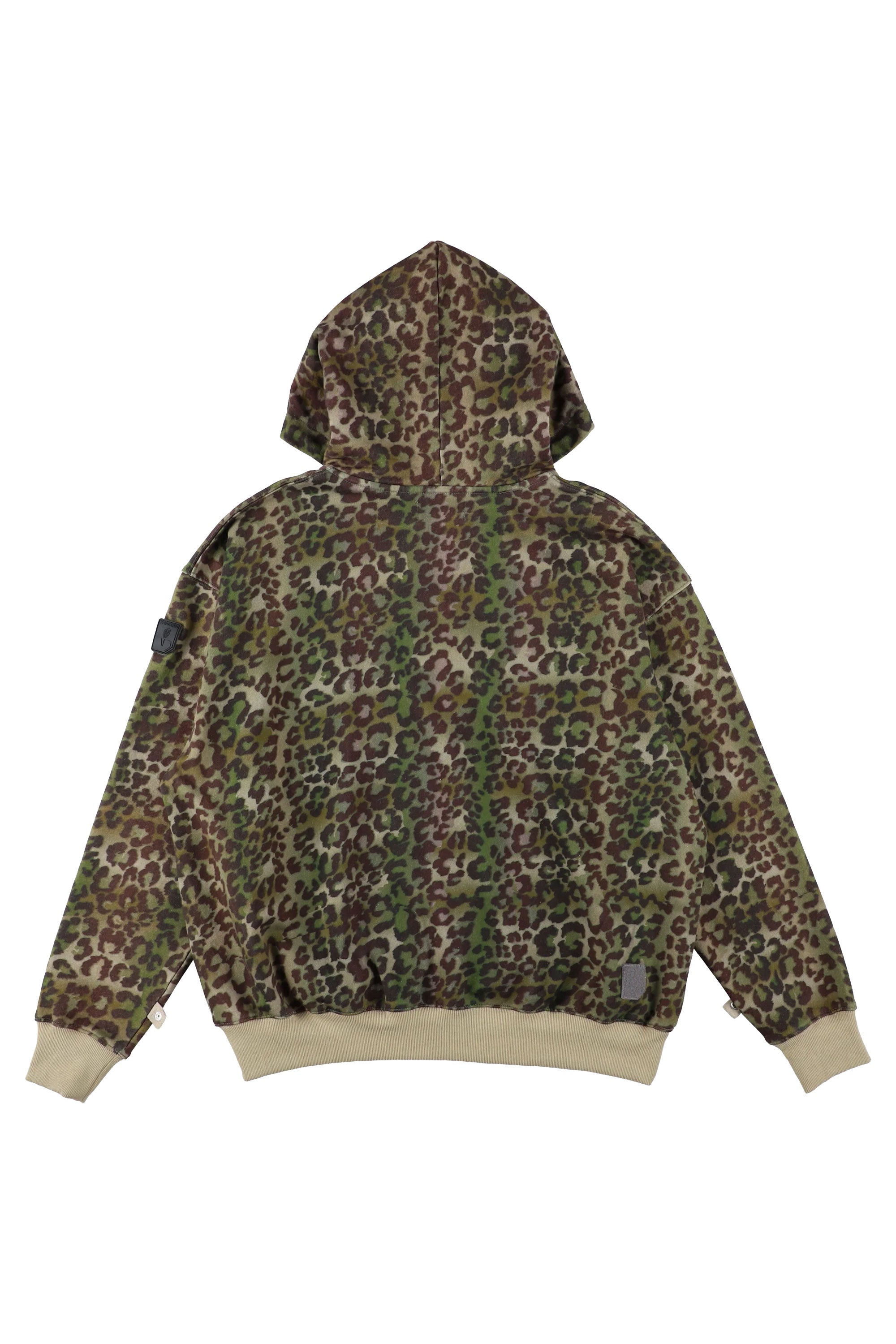 The ZIP HOODIE LEOPARD available online with global shipping, and in PAM Stores Melbourne and Sydney.