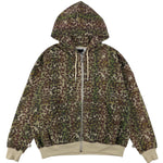 The ZIP HOODIE LEOPARD available online with global shipping, and in PAM Stores Melbourne and Sydney.