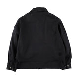 The DOUBLE ZIP RIPSTOP JACKET BLACK available online with global shipping, and in PAM Stores Melbourne and Sydney.