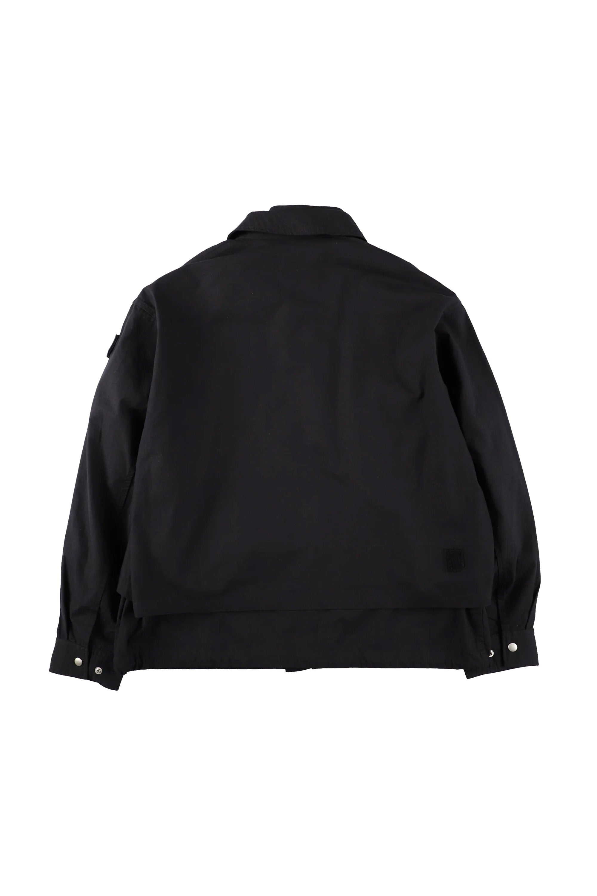 The DOUBLE ZIP RIPSTOP JACKET BLACK available online with global shipping, and in PAM Stores Melbourne and Sydney.