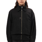 The DOUBLE ZIP RIPSTOP JACKET BLACK available online with global shipping, and in PAM Stores Melbourne and Sydney.