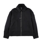 The DOUBLE ZIP RIPSTOP JACKET BLACK available online with global shipping, and in PAM Stores Melbourne and Sydney.