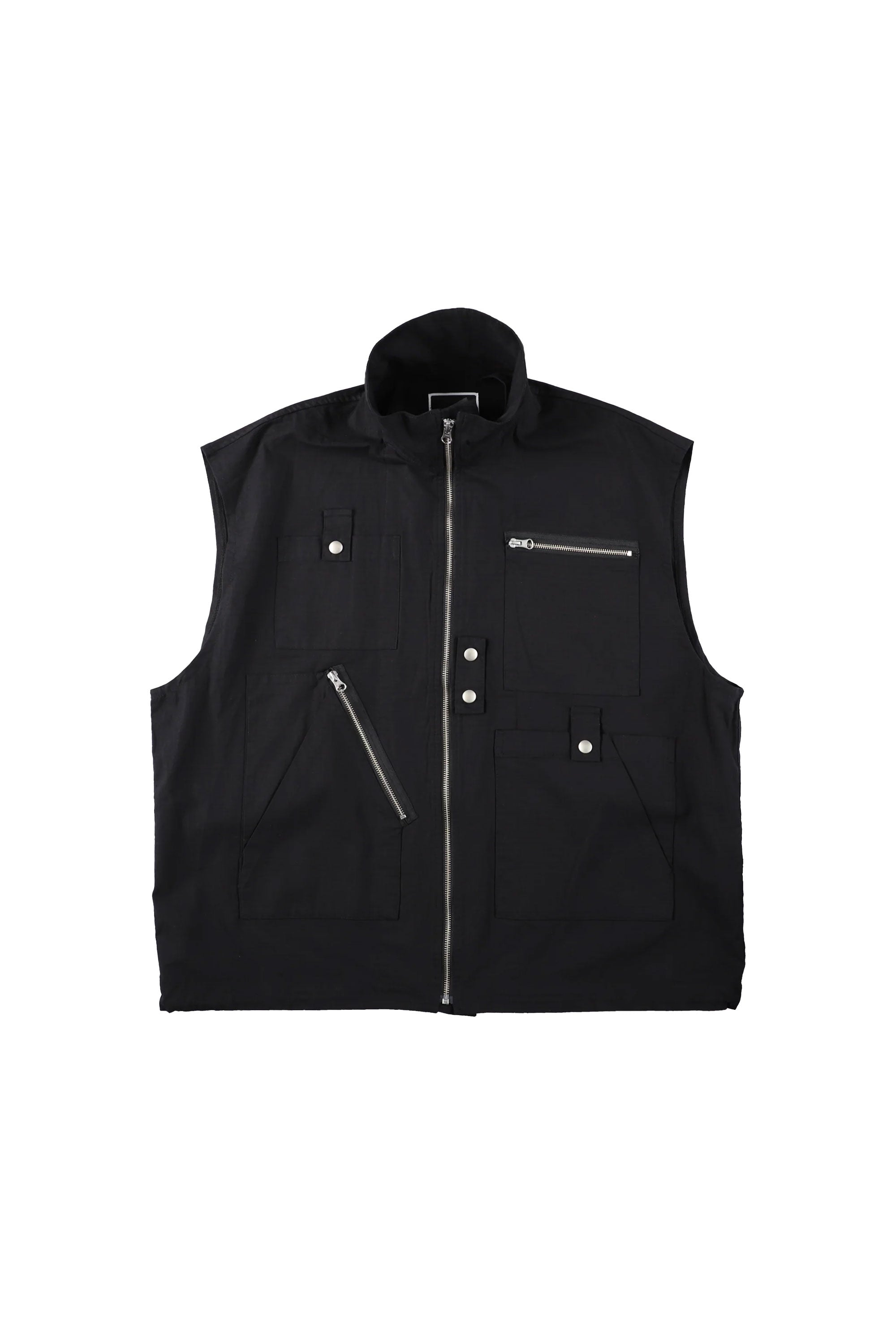 The DOUBLE ZIP RIPSTOP JACKET BLACK available online with global shipping, and in PAM Stores Melbourne and Sydney.