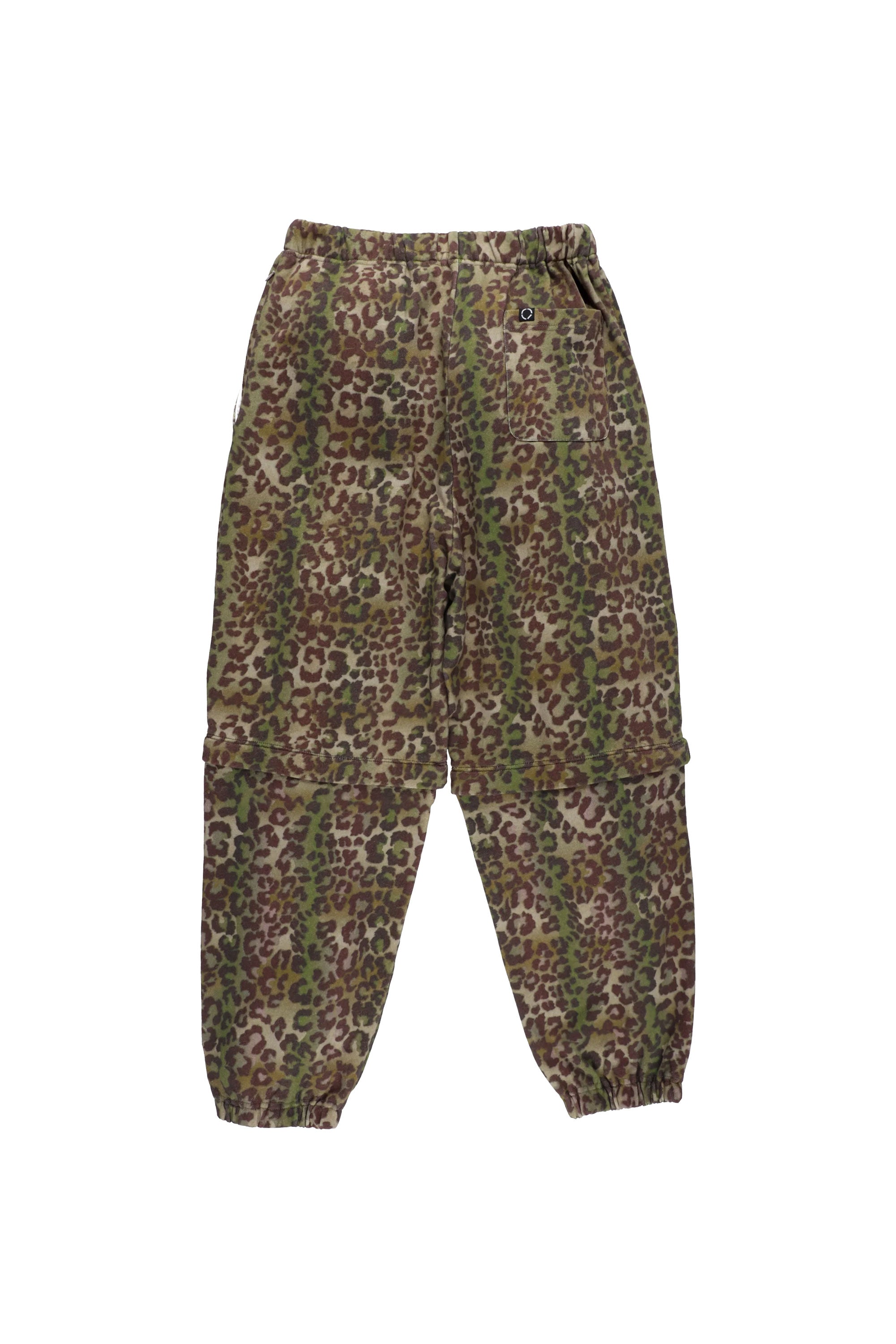 The CONVERTIBLE SWEATPANTS LEOPARD available online with global shipping, and in PAM Stores Melbourne and Sydney.