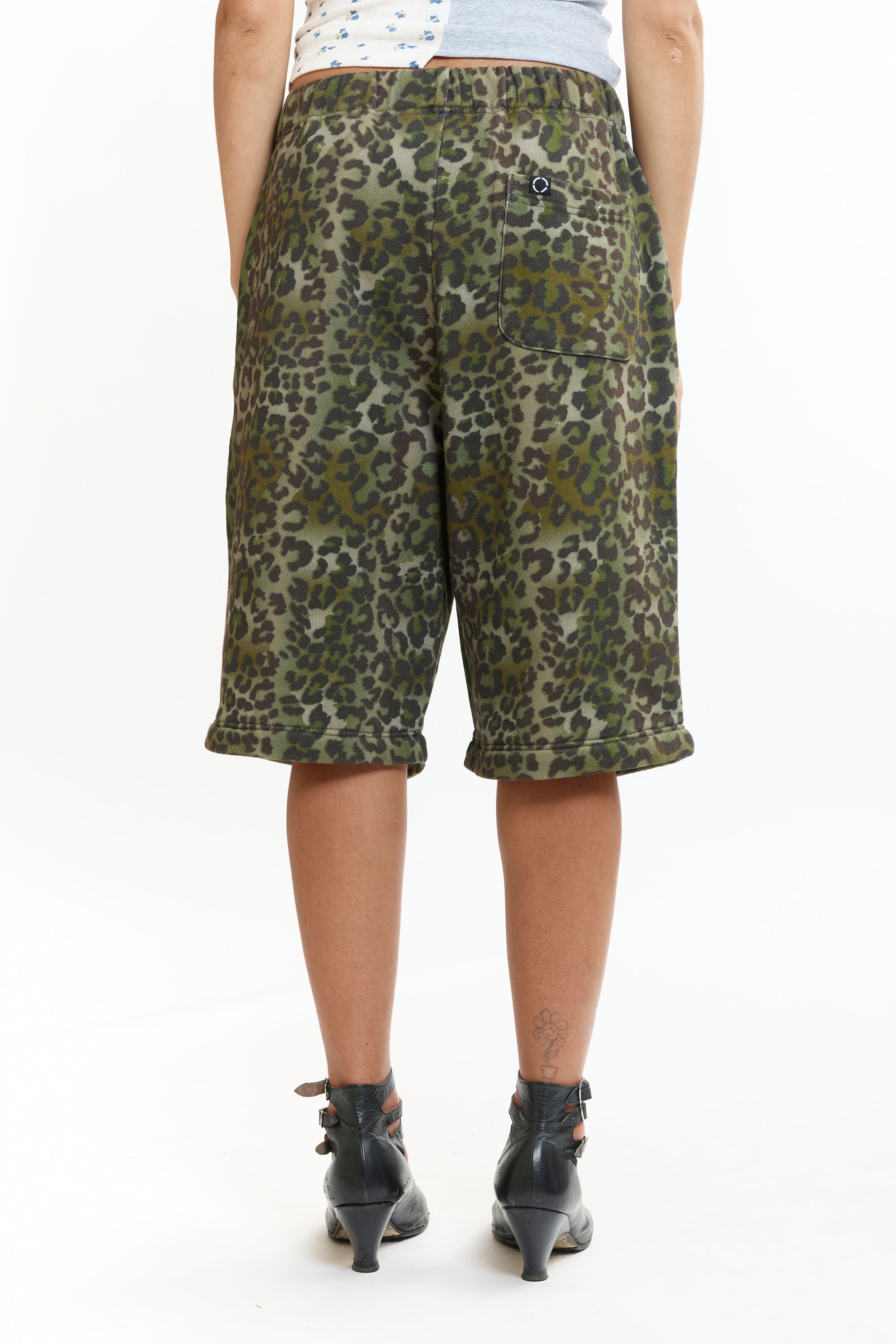 The CONVERTIBLE SWEATPANTS LEOPARD available online with global shipping, and in PAM Stores Melbourne and Sydney.