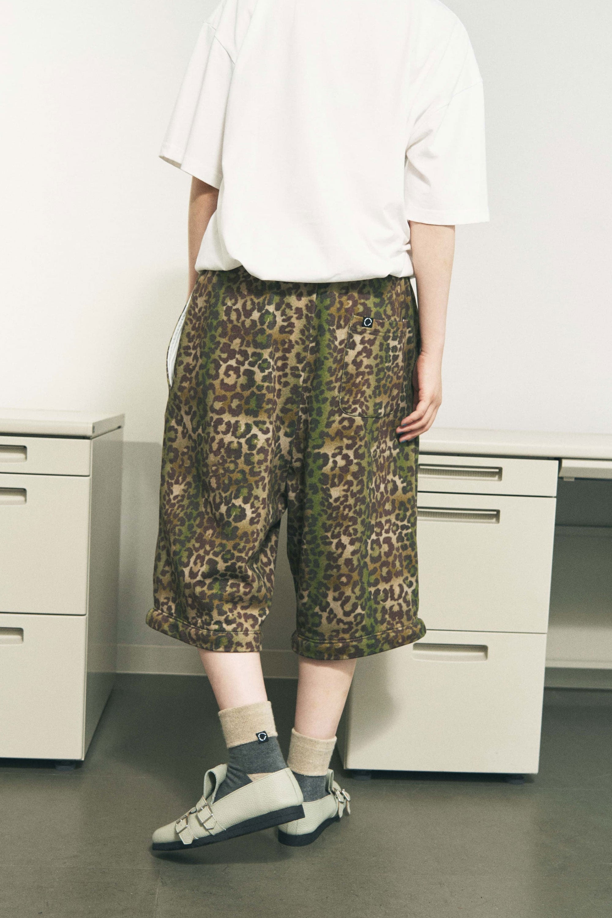 The CONVERTIBLE SWEATPANTS LEOPARD available online with global shipping, and in PAM Stores Melbourne and Sydney.