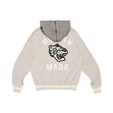 The ZIP-UP HOODIE GREY available online with global shipping, and in PAM Stores Melbourne and Sydney.